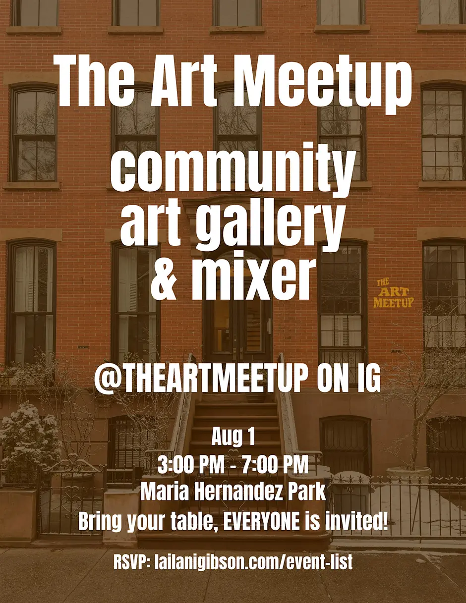 Art in the park meetup