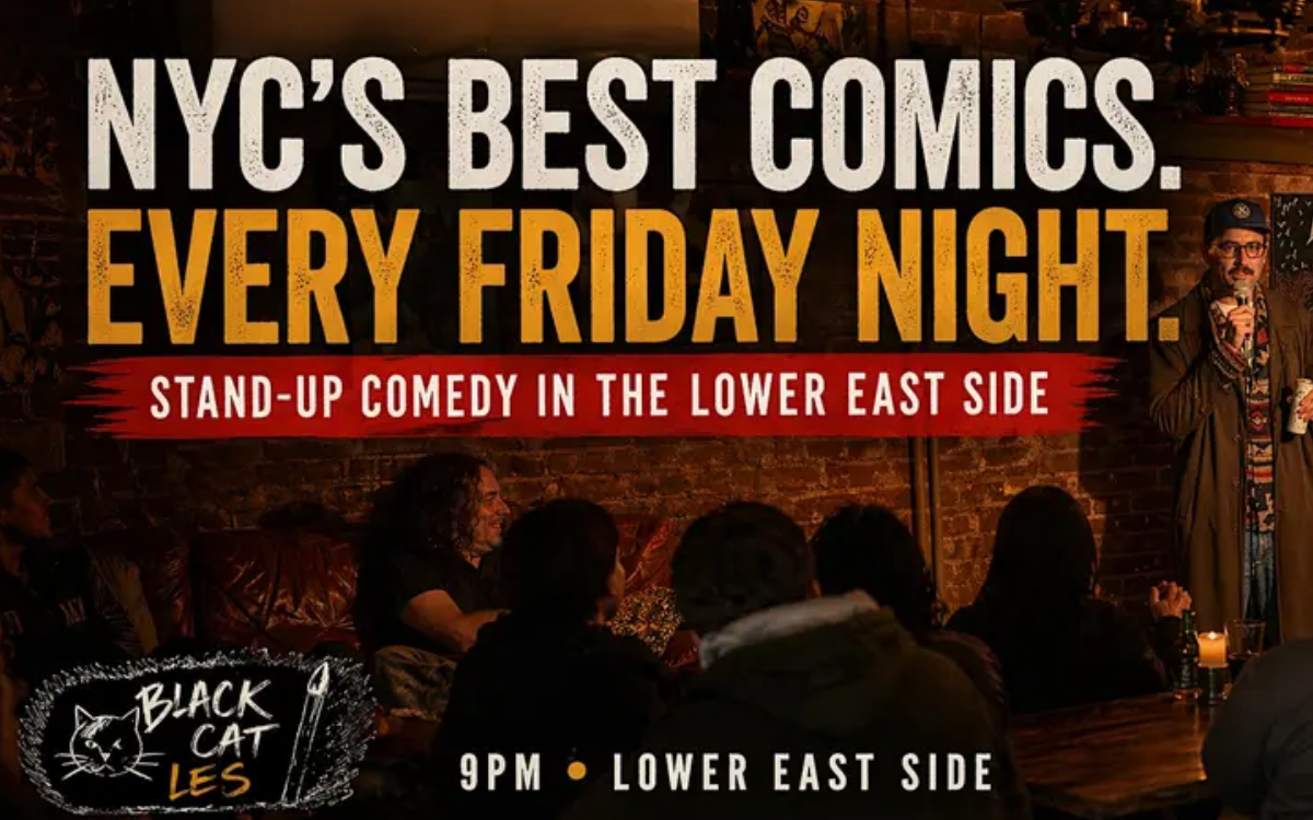 Black Cat Fridays: Stand-Up Comedy