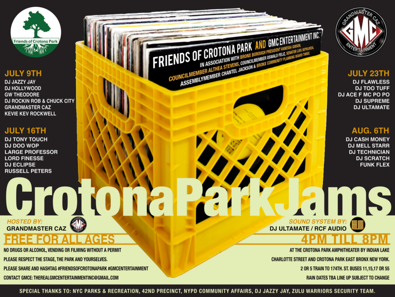Crotona Park Jams Returns with an Afternoon of Hip-Hop and Community
