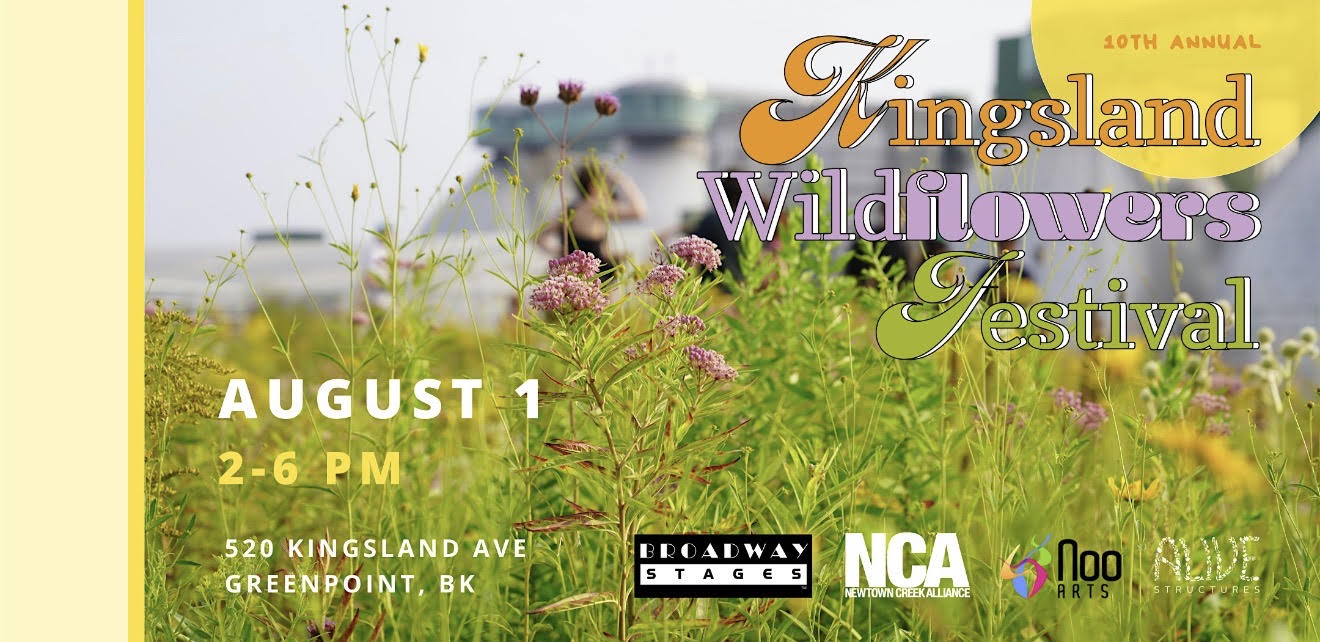 Explore Brooklyn’s Rooftop Oasis at the Kingsland Wildflowers Festival