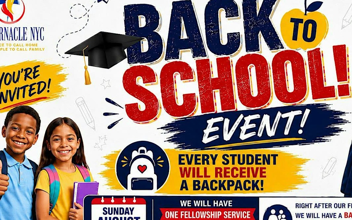 BACK PACK & SCHOOL SUPPLIES GIVEAWAY